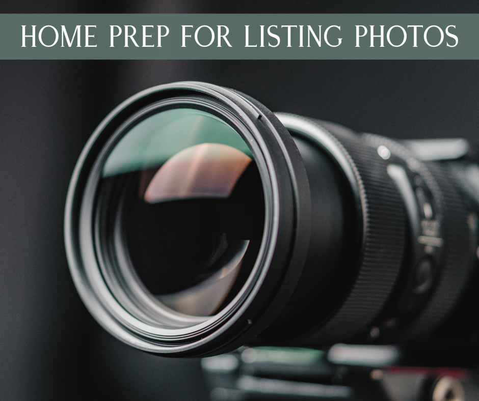 prepare your home for listing photographs